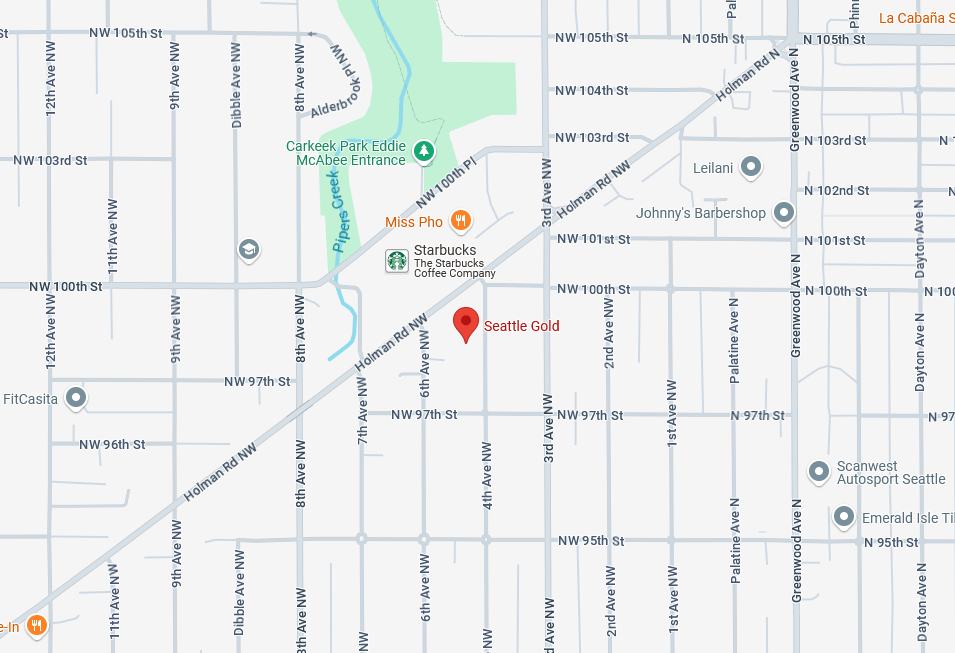 Seattle-Gold-Google-Maps